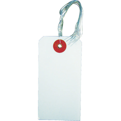 TRUSCO 針金付き中荷札 90×45MM 22枚