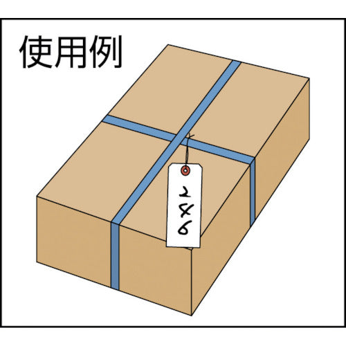 TRUSCO 針金付き中荷札 90×45MM 22枚