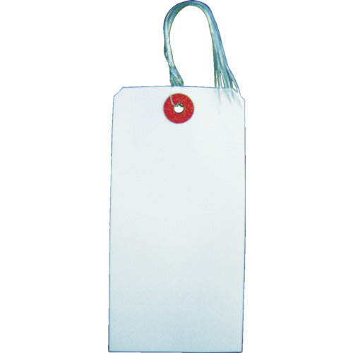 TRUSCO 針金付き荷札 120×60MM 20枚