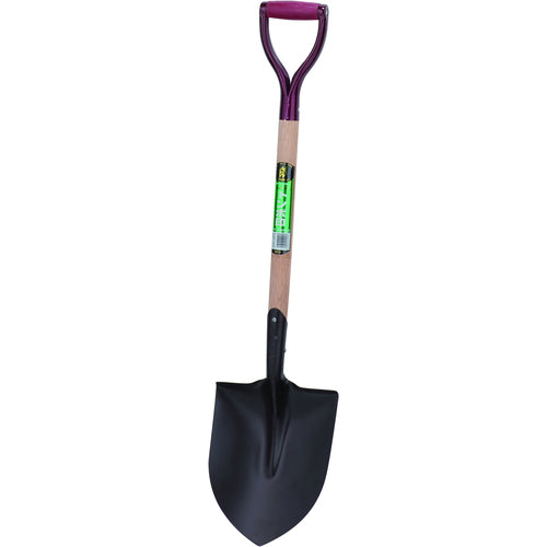 TOMBO ロイヤル木柄ショベル丸形