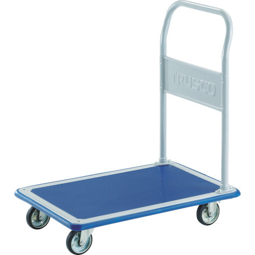 TRUSCO プレス製台車 ドンキーカート 固定式915×615