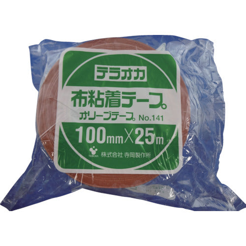 TERAOKA オリーブテープ NO.141 100mm×25M