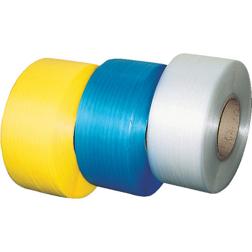 TRUSCO 自動梱包器用PPバンド幅15.5mmX長さ2500m 透明