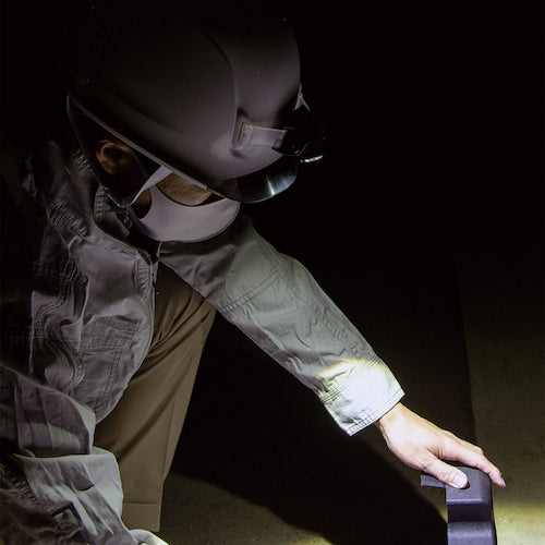 GENTOS GRIT ヘッドライト一体化可能ヘルメット 成型内装タイプ 青