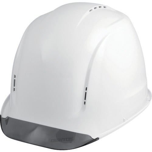 GENTOS GRIT ヘッドライト一体化可能ヘルメット 成型内装タイプ 白