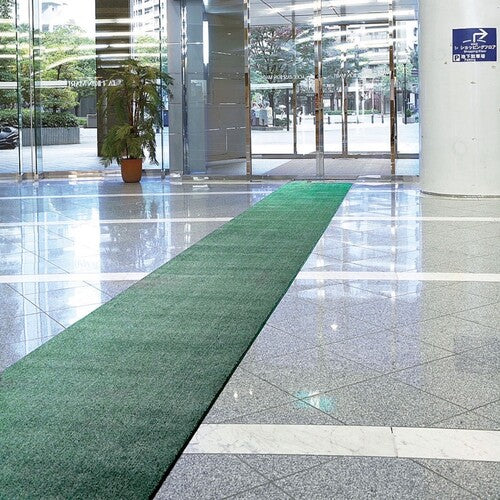コンドル 玄関マット ニュー吸水マット #15 グリーン 900mm×1500mm 緑
