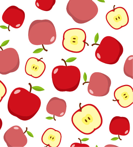 りんご柄デザイントラックシート【リンゴ】