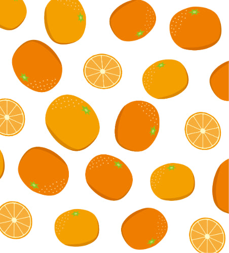 みかん柄デザイントラックシート【ミカン】