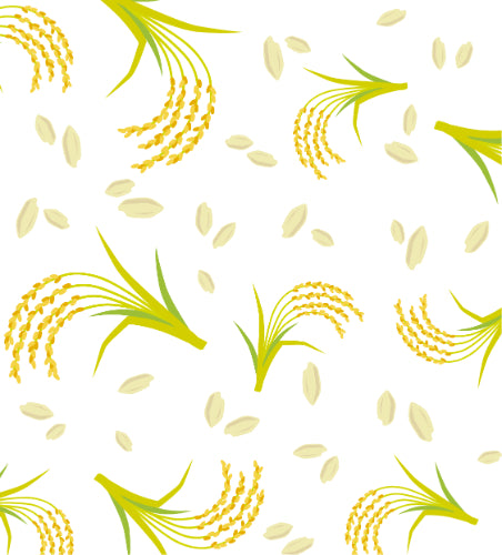 お米柄デザイントラックシート【おこめ】