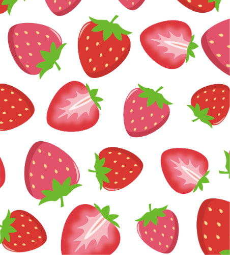いちご柄デザイントラックシート【イチゴ】