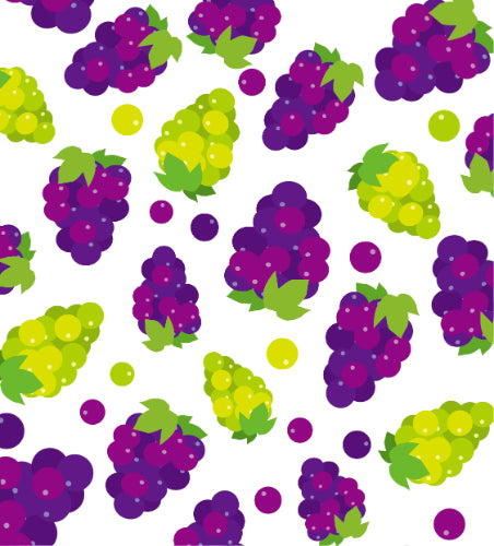 ぶどう柄デザイントラックシート【ブドウ】
