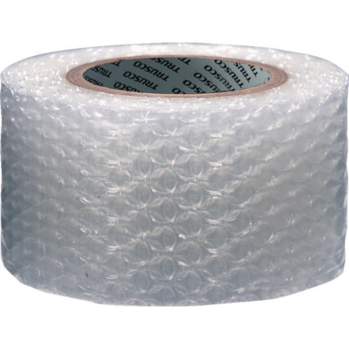 TRUSCO 気泡緩衝材(粘着タイプ)75mmx5m