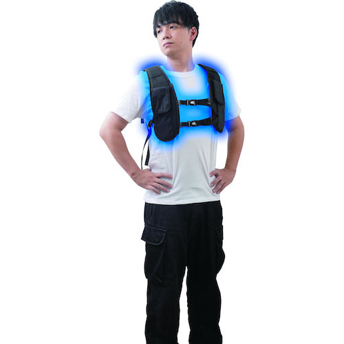 サンコー デュアルユニットで強力冷却 ハーネス対応冷蔵ベスト