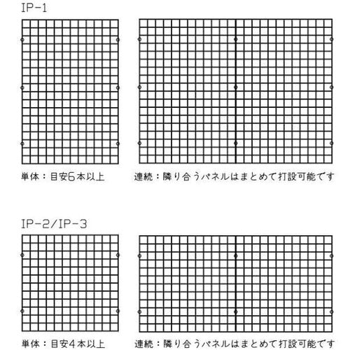 ダイクレ イノシシ掘り起し防止パネル イノピー