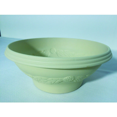 IRIS 191771 レリーフボールプランター ウォームベージュ 360