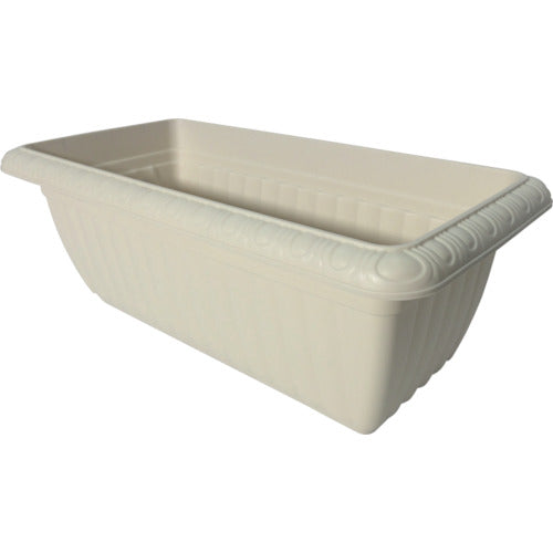 IRIS 120271 レリーフプランター ウォームベージュ 470