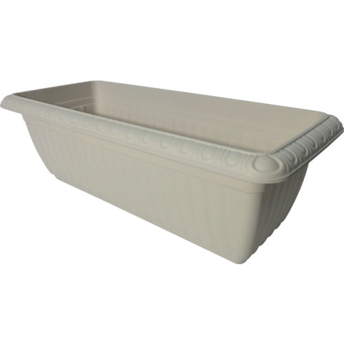 IRIS 120291 レリーフプランター ウォームベージュ 550