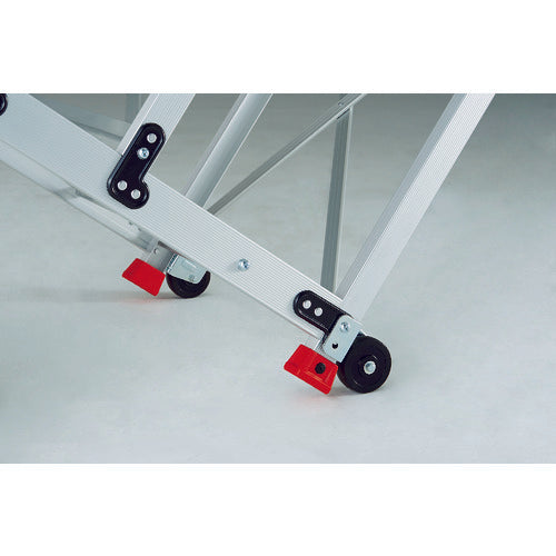 TRUSCO アルミ作業用踏台側面・背面キャスター 2個1セット