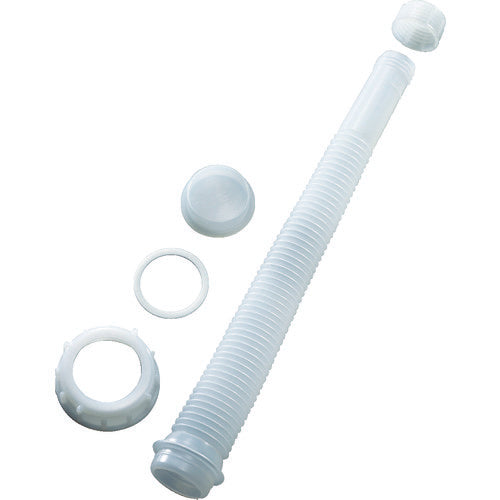 TRUSCO ノズルセット 両口ポリタンク(扁平缶)T0207用 フタ付