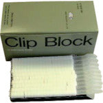 仁礼 しめしめ45業務用スペアクリップ白 (1000個入)