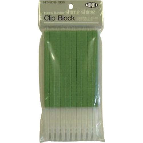 仁礼 しめしめ45結束機用スペアクリップ緑 (200個入)