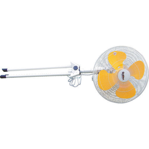 Suiden 工場扇(大型扇風機)スタンド型 樹脂ハネ45cm 単相100V