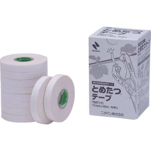 ニチバン 誘引結束機 とめたつテープ TMT111(10巻入)