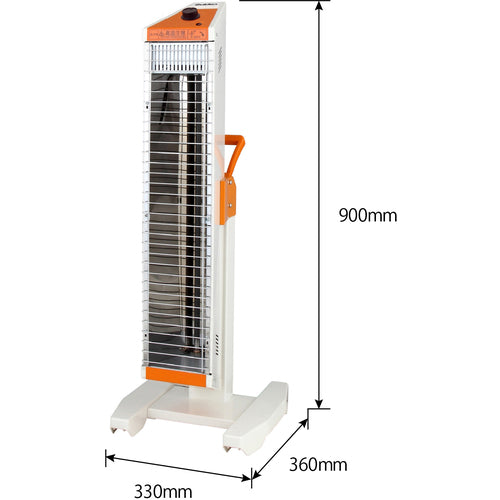 Suiden 遠赤外線ヒーター ヒートスポット シングルタイプ 100V