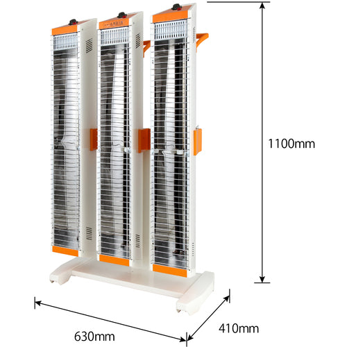 Suiden 遠赤外線ヒーター ヒートスポット トリプルタイプ 3相200V
