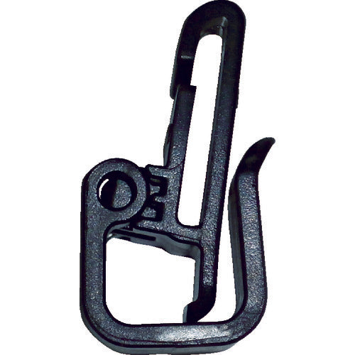 トーヨーセーフティ ヘルメット取付用ゴーグルクリップ あらゆるミゾ付き用 2個入