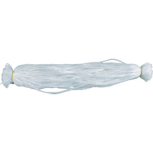 TRUSCO シート紐 白 直径4mm×600mm 100本入り