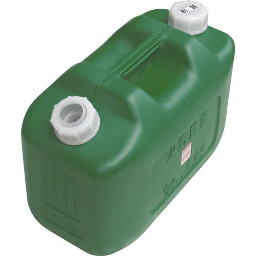 ヒシエス 軽油缶 10L グリーン