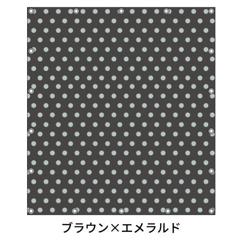 軽トラ用・デザイントラックシート【ドット柄(小)】(1.9×2.1m/1.73~1.93×1.85m/1.73~1.93×1.69m)