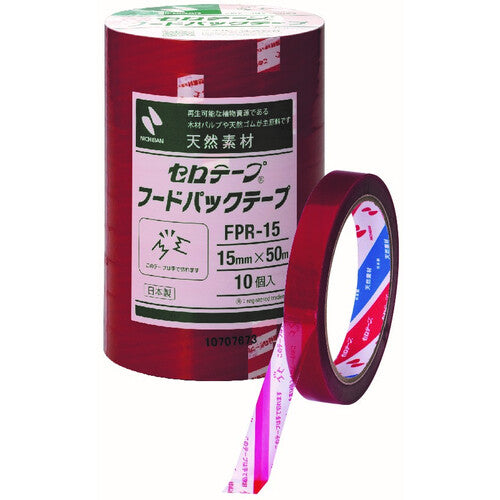 ニチバン フードパックテープ FPR−15 15mmX50m