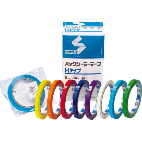 積水 バッグシーラーテープHタイプ 黄 9×50