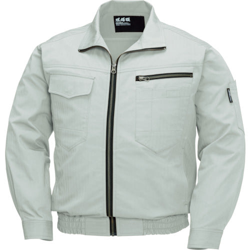 XEBEC 綿薄手現場服ヘリンボン空調服XE98002−39−LL サンドベージュ