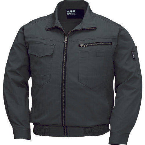 XEBEC 綿薄手現場服ヘリンボン空調服XE98002−62−S アーミーグリーン