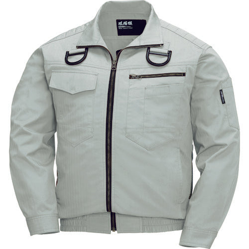 XEBEC 綿薄手現場服ヘリンボンフルハーネス仕様空調服XE98102−39−S サンドベージュ