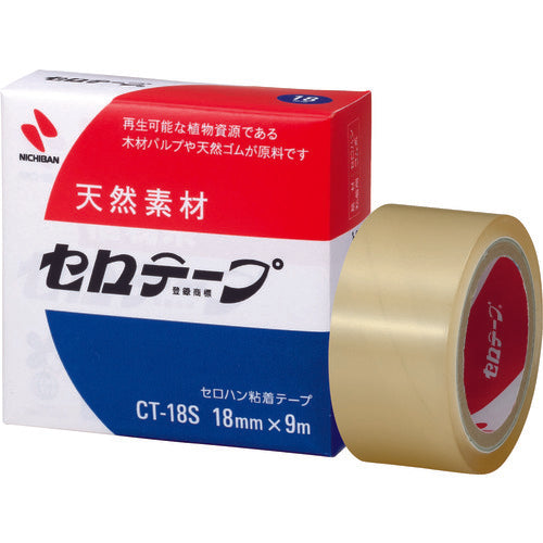 ニチバン セロテープCT−18S 18mm×9m バイオマスマーク認定製品