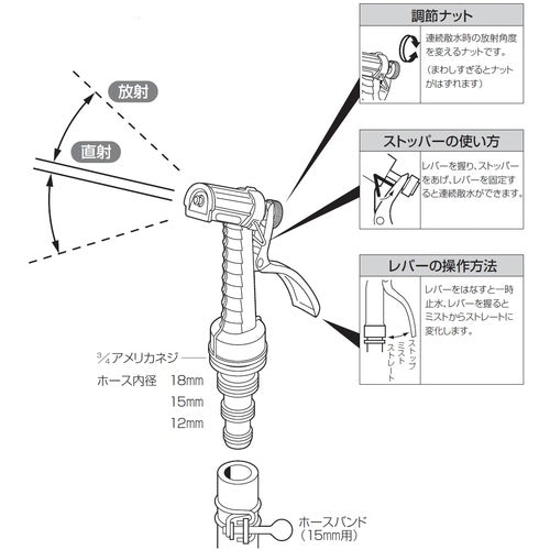 SANEI レバーノズル