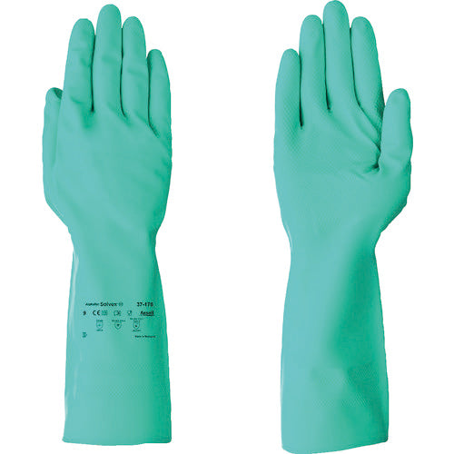 アンセル 耐薬品手袋 ケミテック Mサイズ 38-612-8 1双 :ds-2483997