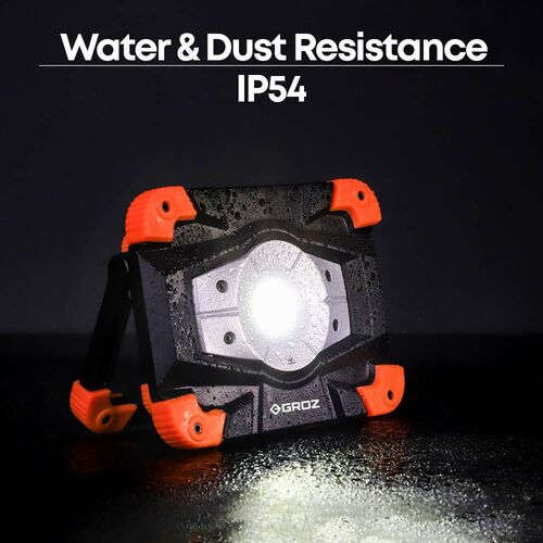 GROZ 充電式LED投光器 20W COB