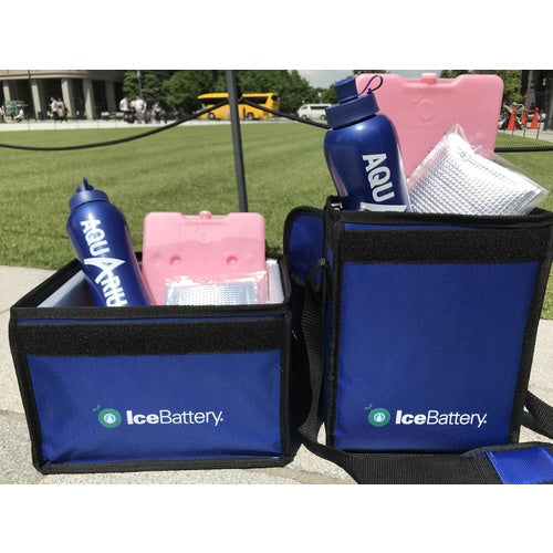 まつうら 保冷バッグ 10℃ 水分栄養補給 IceBattery(アイスバッテリー)クールバッグ 保冷剤1枚付き