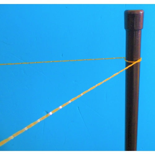 TRUSCO 防鳥用光る糸 イエロー 線径0.44mmx500m