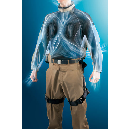 アイトス 空調服用ベスト（空調服TM） ディープネイビー M