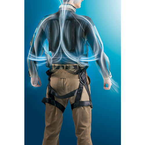 アイトス 空調服用ベスト（空調服TM） ディープネイビー M