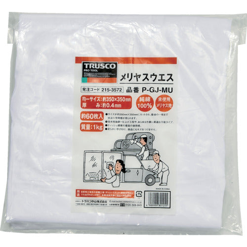 TRUSCO メリヤスウエス 柔軟タイプ 1kg入