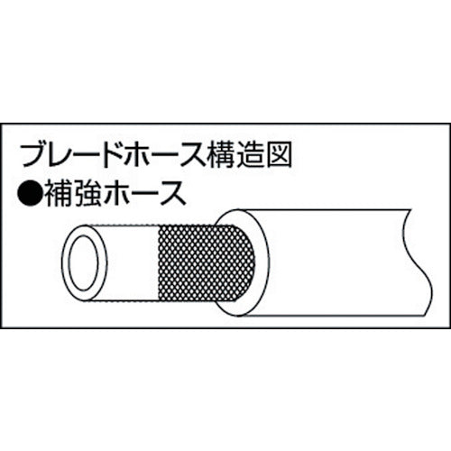 TRUSCO ブレードホース 8X13.5mm 100m