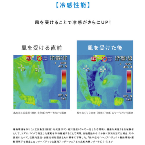 リベルタ 氷撃 フリーズテックパフォーマンス ロングネックゲーター エコパッケージ ブラック フリーサイズ