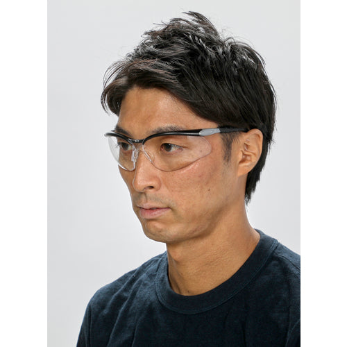 TRUSCO 二眼型保護メガネ 透明